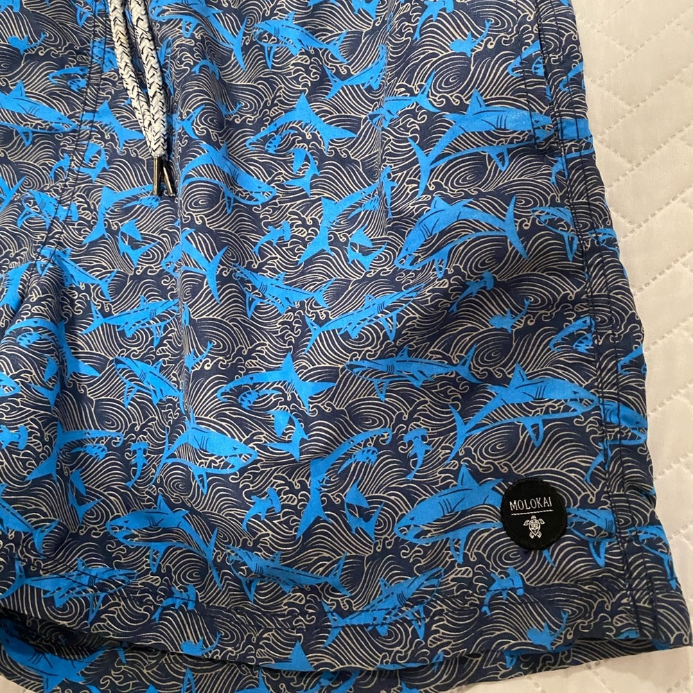 Shark Swim Trunks Size XL